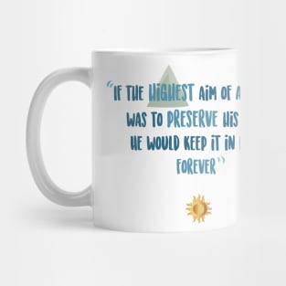 Quote od St Thomas Aquinas Mug